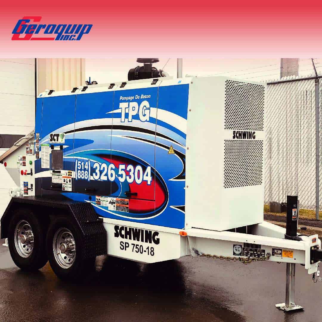 Félicitations à Pompage de béton TPG Ltée ! Geroquip Inc
