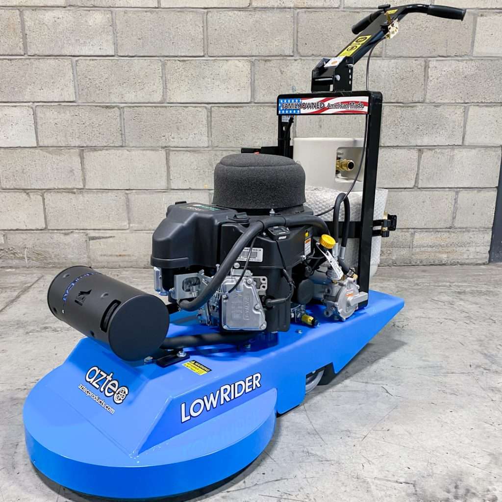 Aztec LowRider - Polisseuse au propane - Geroquip Inc