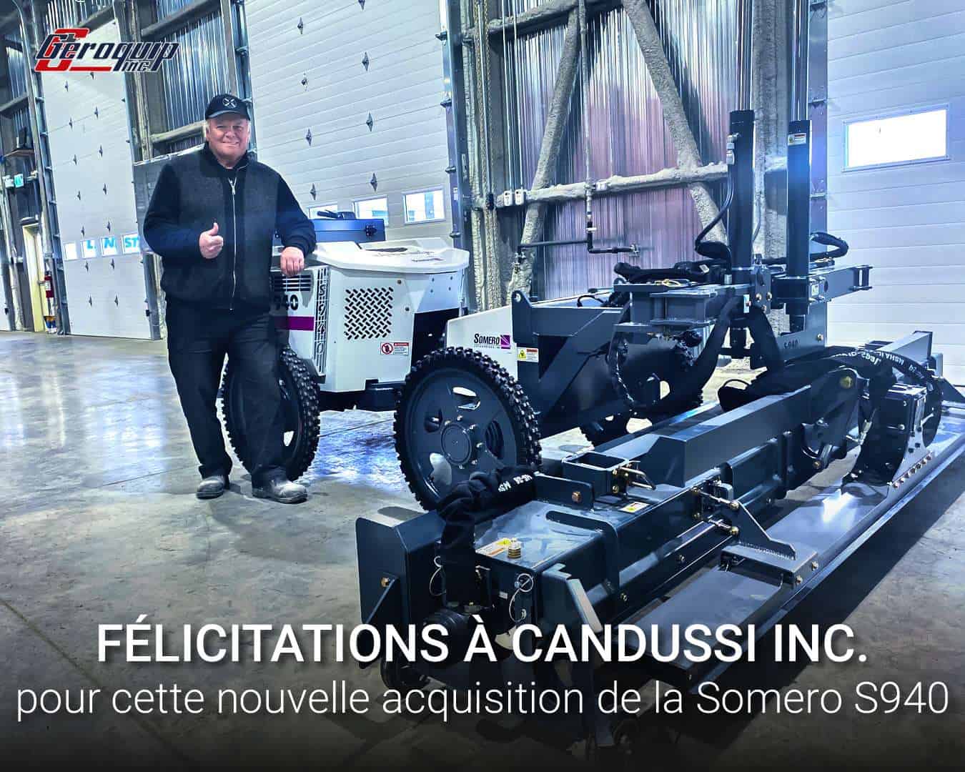 Candussi Razvan Félicitations à Candussi Inc. - Geroquip Inc