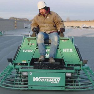 Mise en place et finition du béton