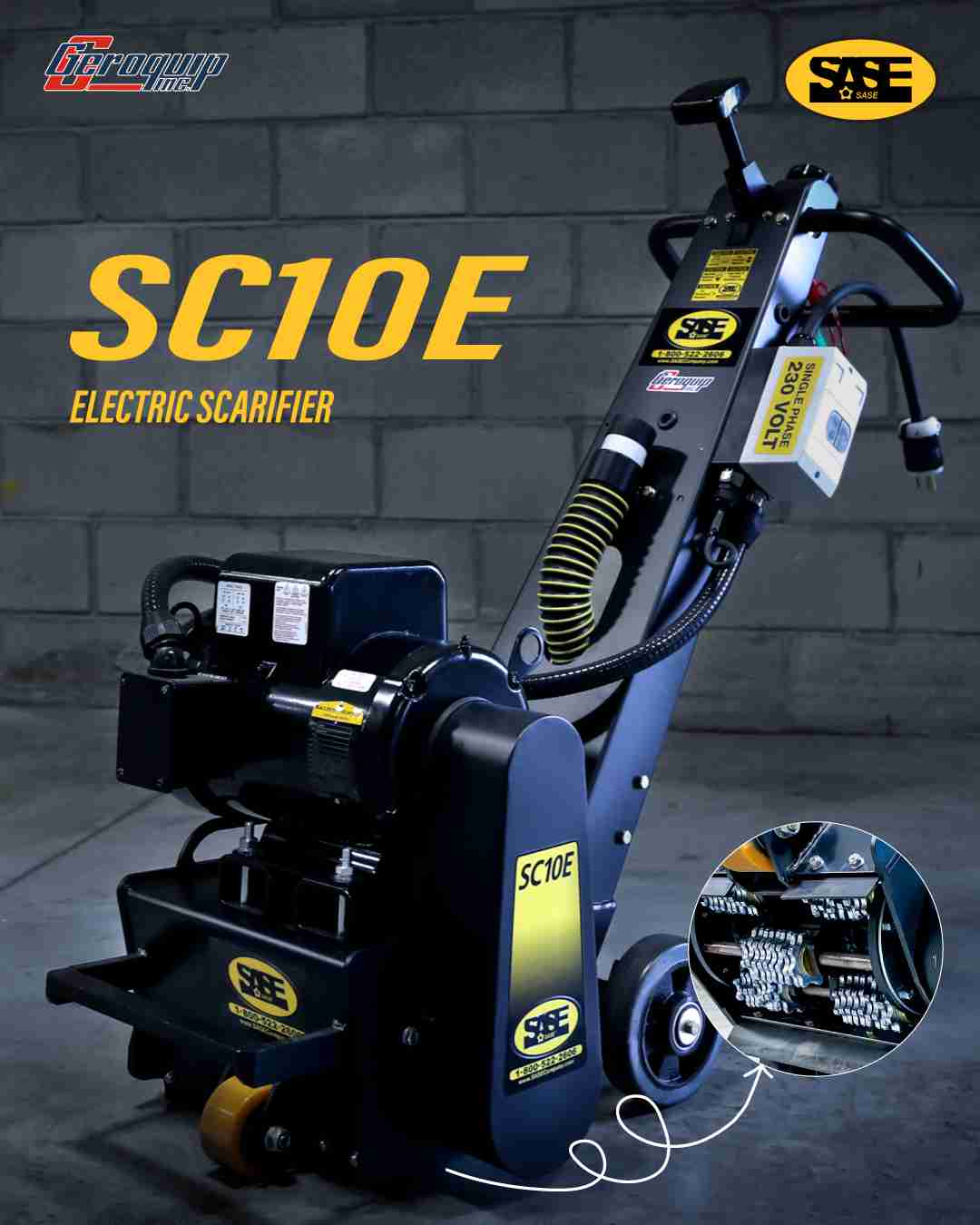 SASE scarifier SC10E