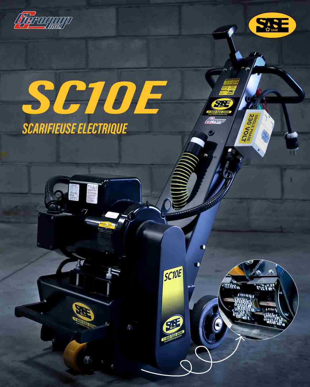 SASE Scarifieuse SC10E - FR