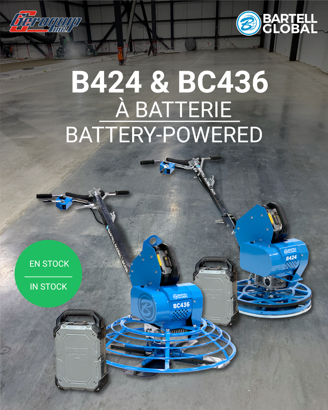 Bartell Batterie B424 B436