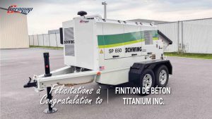 Finition de béton Titanium - schwing sp 650