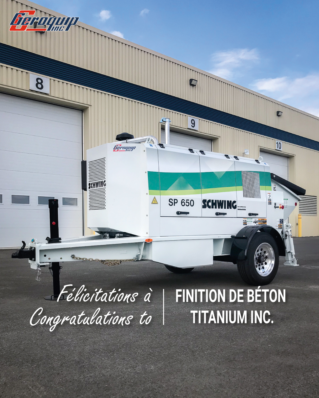 Finition de béton Titanium Inc.